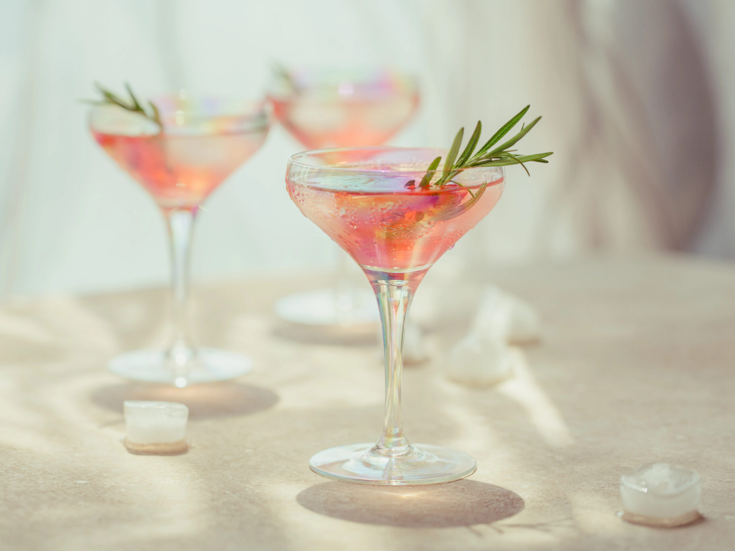 Two mocktails